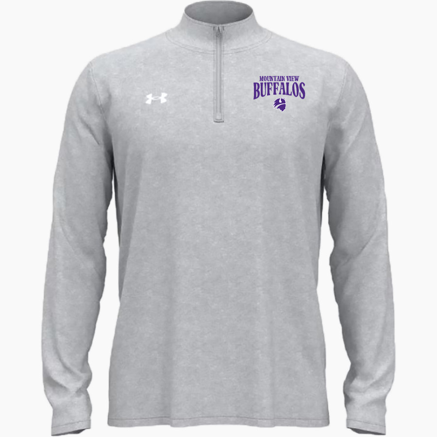 MOUNTAIN VIEW HIGH SCHOOL BUFFALOS <span class="pdp-name-mascot">MOUNTAIN VIEW BUFFALOS</span> UA Men's Team Tech Long Sleeve Quarter Zip