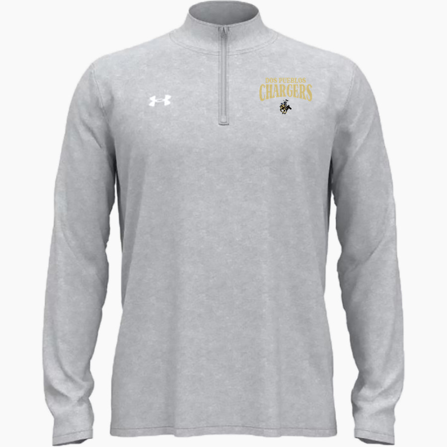 DOS PUEBLOS HIGH SCHOOL CHARGERS UA Men's Team Tech Long Sleeve Quarter Zip