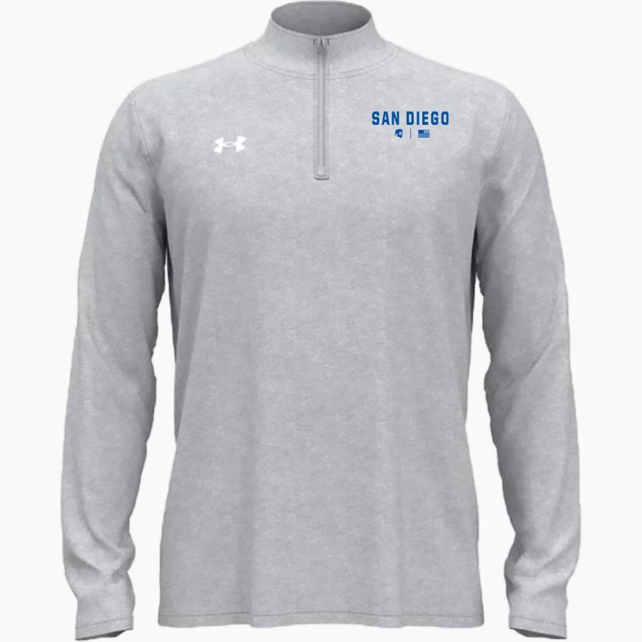 SAN DIEGO HIGH SCHOOL CAVERS <span class="pdp-name-mascot">SAN DIEGO CAVERS</span> UA Men's Team Tech Long Sleeve Quarter Zip