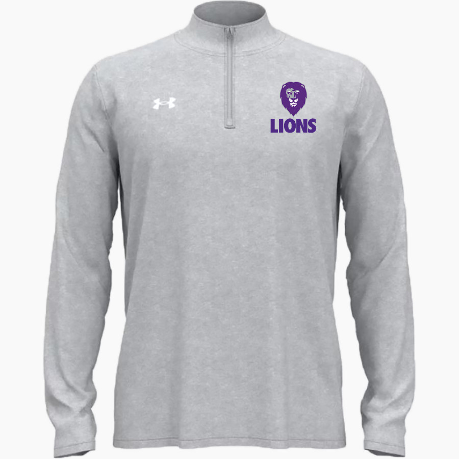 LUHI Lions <span class="pdp-name-mascot">Lutheran Lions</span> UA Men's Team Tech Long Sleeve Quarter Zip