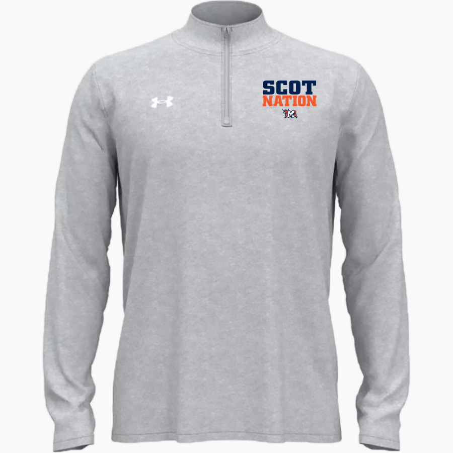Macalester Scots <span class="pdp-name-mascot">Macalester Scots</span> UA Men's Team Tech Long Sleeve Quarter Zip