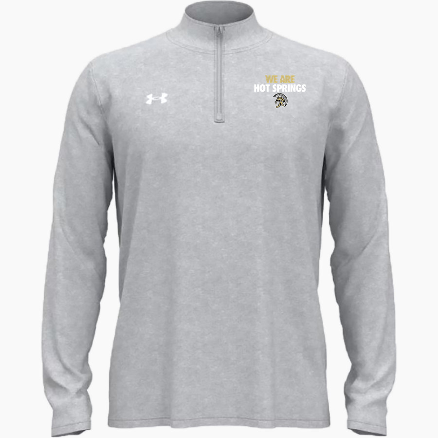 HOT SPRINGS HIGH SCHOOL TROJANS <span class="pdp-name-mascot">HOT SPRINGS TROJANS</span> UA Men's Team Tech Long Sleeve Quarter Zip