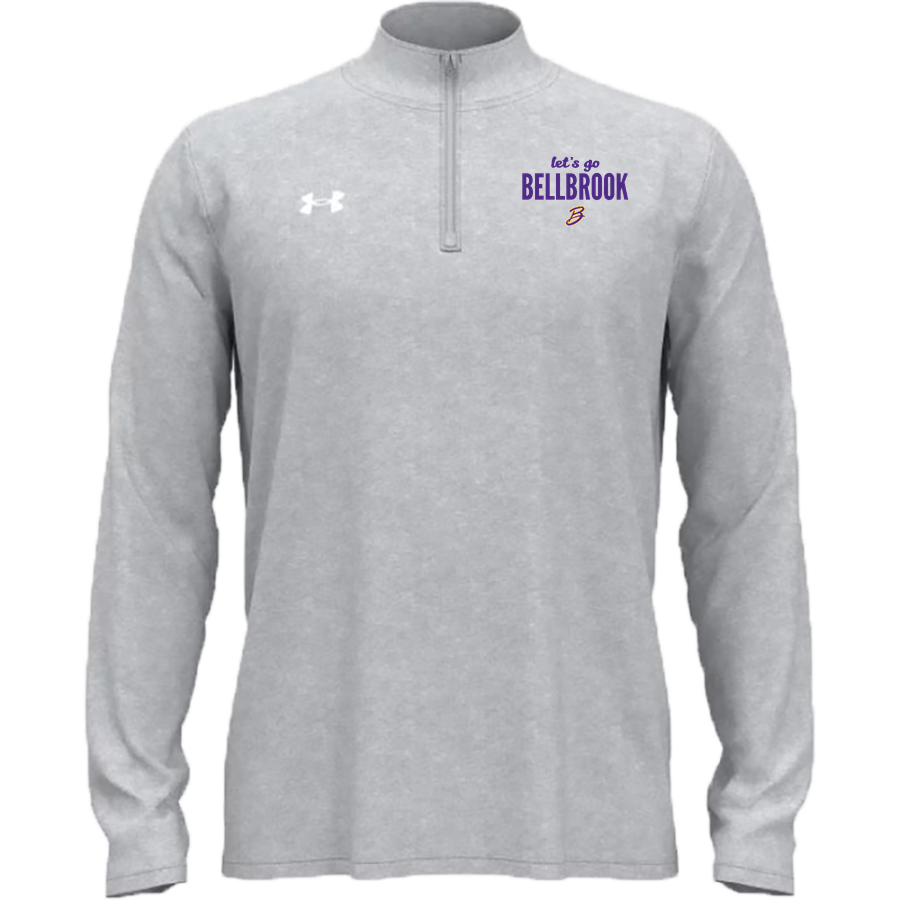 BELLBROOK GOLDEN EAGLES The Official Online Store <span class="pdp-name-mascot">BELLBROOK GOLDEN EAGLES</span> UA Men's Team Tech Long Sleeve Quarter Zip