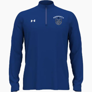 UA Men's Team Tech Long Sleeve Quarter Zip