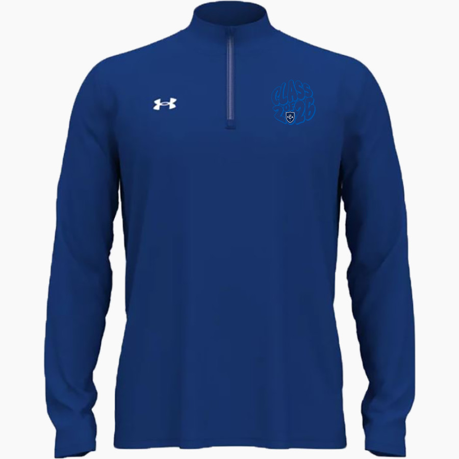 TCA Crusaders <span class="pdp-name-mascot">TCA Crusaders</span> UA Men's Team Tech Long Sleeve Quarter Zip