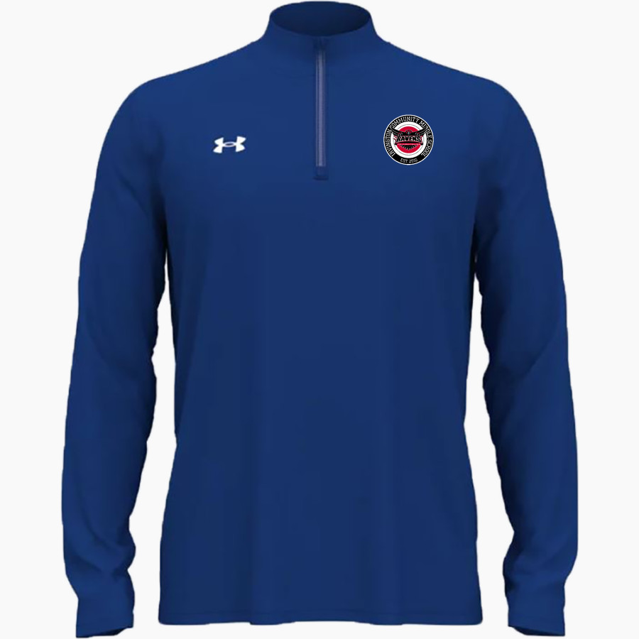 Irvington Community Schools Online Store <span class="pdp-name-mascot">Irvington Community Schools Ravens</span> UA Men's Team Tech Long Sleeve Quarter Zip