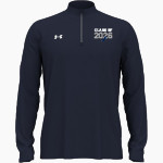 Ranchos Mustangs <span class="pdp-name-mascot">Ranchos Middle School Mustangs</span> UA Men's Team Tech Long Sleeve Quarter Zip Front Thumbnail