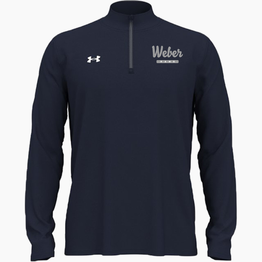 Weber Rams UA Men's Team Tech Long Sleeve Quarter Zip