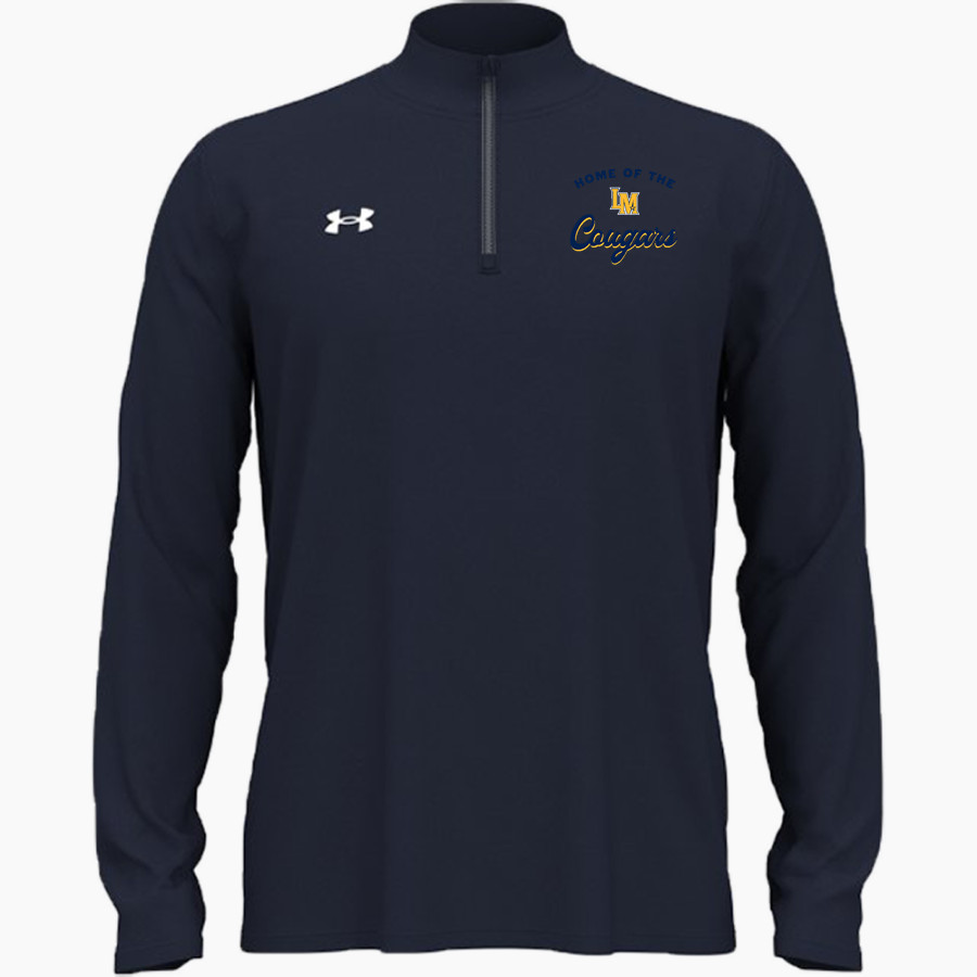 LA MARQUE HIGH SCHOOL COUGARS <span class="pdp-name-mascot">LA MARQUE COUGARS</span> UA Men's Team Tech Long Sleeve Quarter Zip