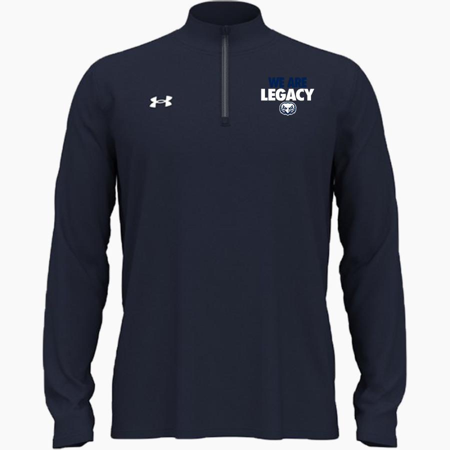 Legacy Eagles UA Men's Team Tech Long Sleeve Quarter Zip
