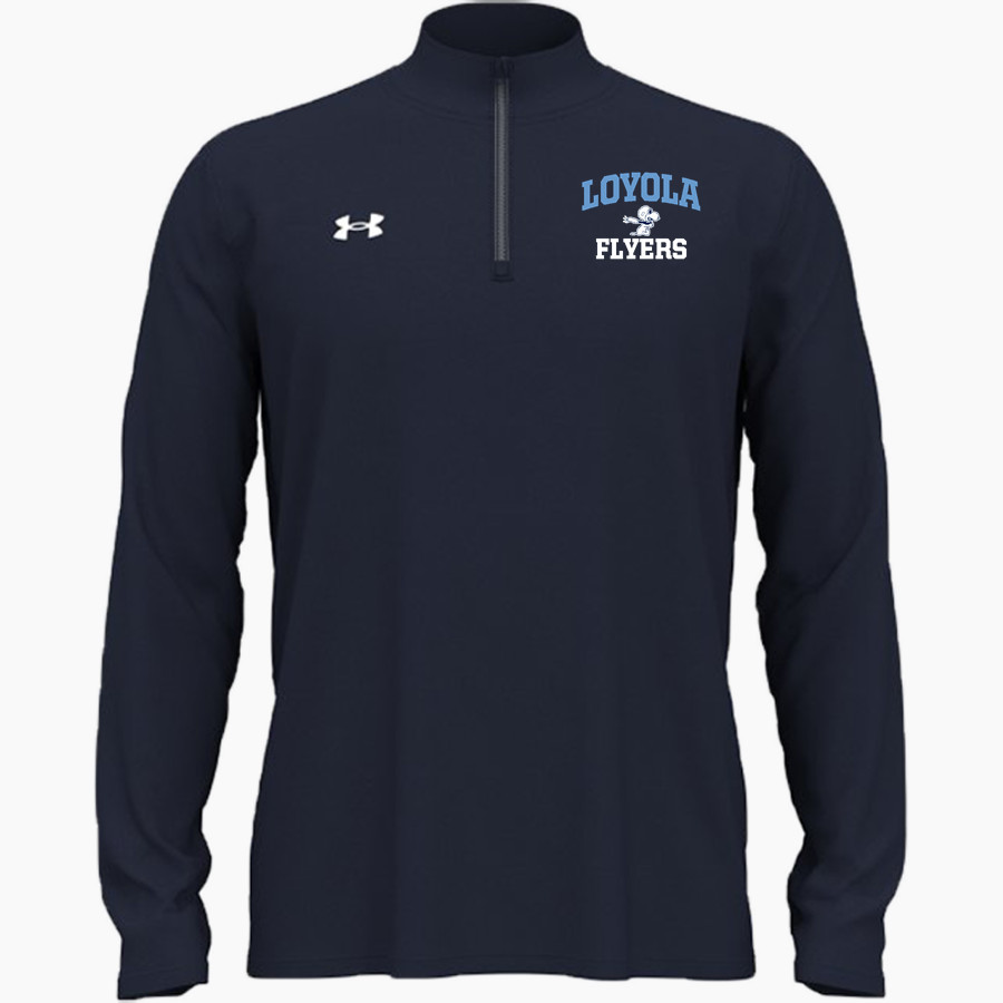 Loyola Flyers UA Men's Team Tech Long Sleeve Quarter Zip