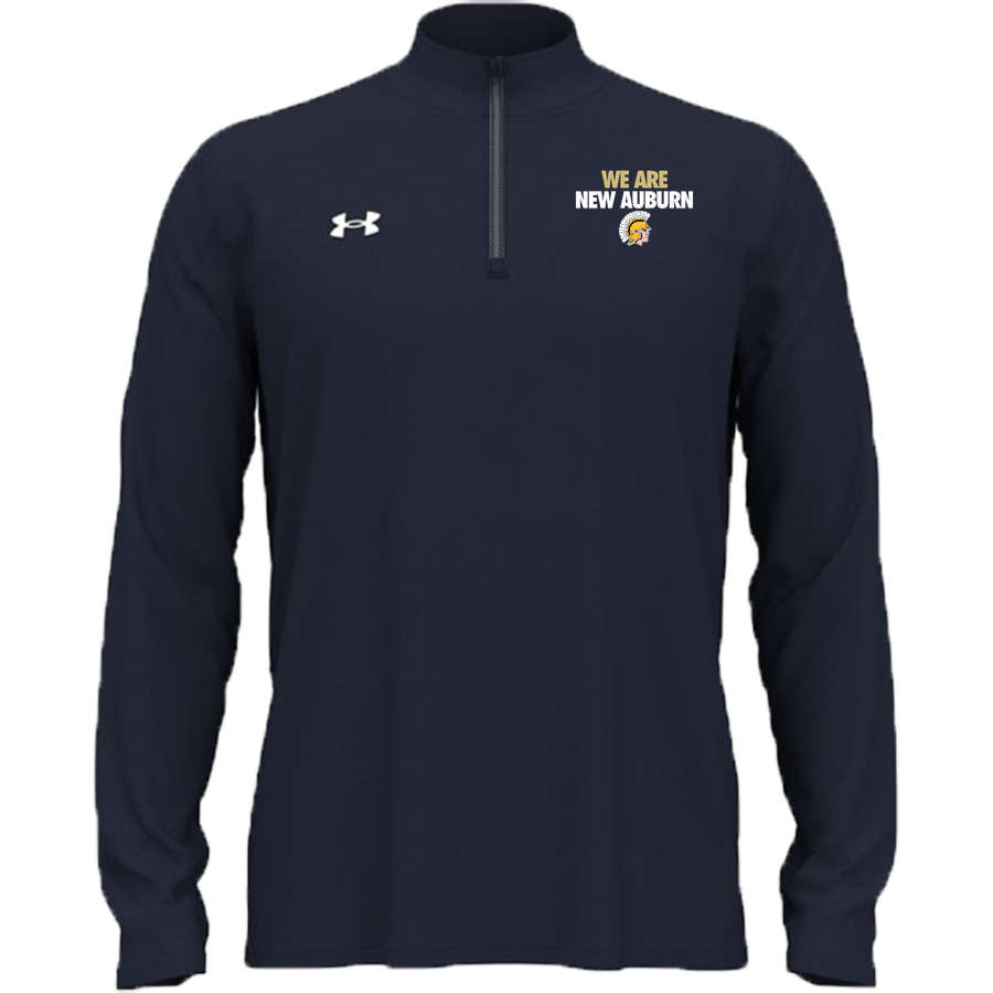 NEW AUBURN HIGH SCHOOL TROJANS <span class="pdp-name-mascot">NEW AUBURN TROJANS</span> UA Men's Team Tech Long Sleeve Quarter Zip