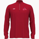 CARDINAL HIGH SCHOOL HUSKIES <span class="pdp-name-mascot">CARDINAL HUSKIES</span> UA Men's Team Tech Long Sleeve Quarter Zip Front Thumbnail
