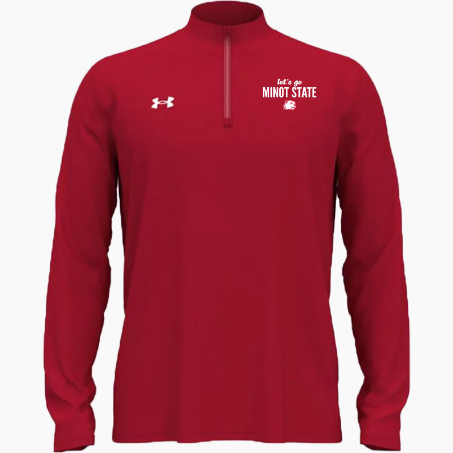 Minot State Beavers <span class="pdp-name-mascot">Minot State Beavers</span> UA Men's Team Tech Long Sleeve Quarter Zip