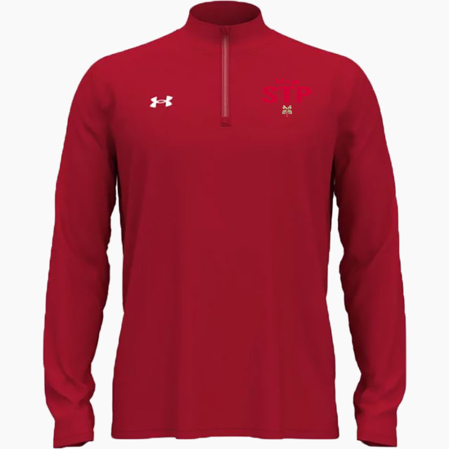 Church & School of St. Peter <span class="pdp-name-mascot">n/a</span> UA Men's Team Tech Long Sleeve Quarter Zip