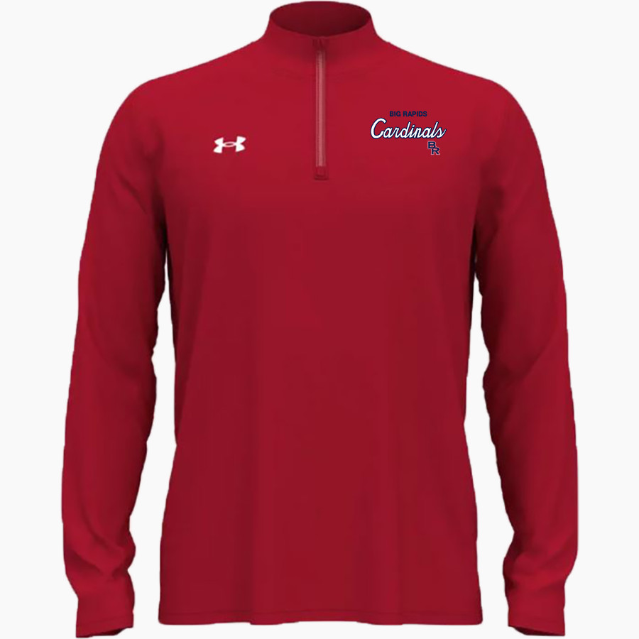 Big Rapids Cardinals <span class="pdp-name-mascot">Big Rapids Cardinals</span> UA Men's Team Tech Long Sleeve Quarter Zip