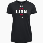 Bryn Athyn College The Official Store of the Lions <span class="pdp-name-mascot">Bryn Athyn College Lions</span> UA Women's Team Tech Short Sleeve T-Shirt Front Thumbnail