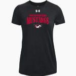 SOUTH WESTERN SENIOR HIGH SCHOOL MUSTANGS <span class="pdp-name-mascot">SOUTH WESTERN MUSTANGS</span> UA Women's Team Tech Short Sleeve T-Shirt Front Thumbnail