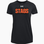 KINGSLEY HIGH SCHOOL STAGS <span class="pdp-name-mascot">KINGSLEY AREA STAGS</span> UA Women's Team Tech Short Sleeve T-Shirt Front Thumbnail