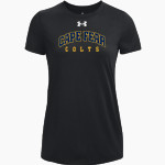 Cape Fear Colts <span class="pdp-name-mascot">Cape Fear Colts</span> UA Women's Team Tech Short Sleeve T-Shirt Front Thumbnail