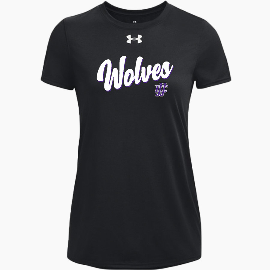 JJC Wolves <span class="pdp-name-mascot">JJC Wolves</span> UA Women's Team Tech Short Sleeve T-Shirt
