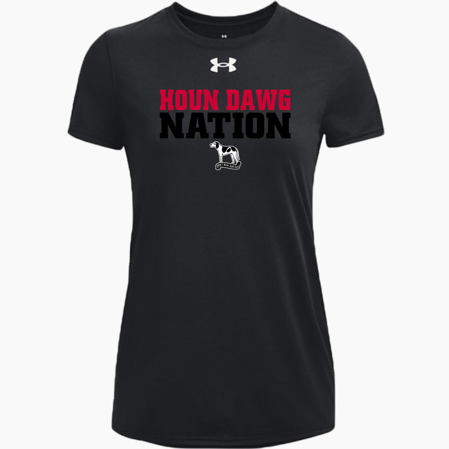 AURORA HIGH SCHOOL HOUN DAWGS <span class="pdp-name-mascot">AURORA HOUN DAWGS</span> UA Women's Team Tech Short Sleeve T-Shirt