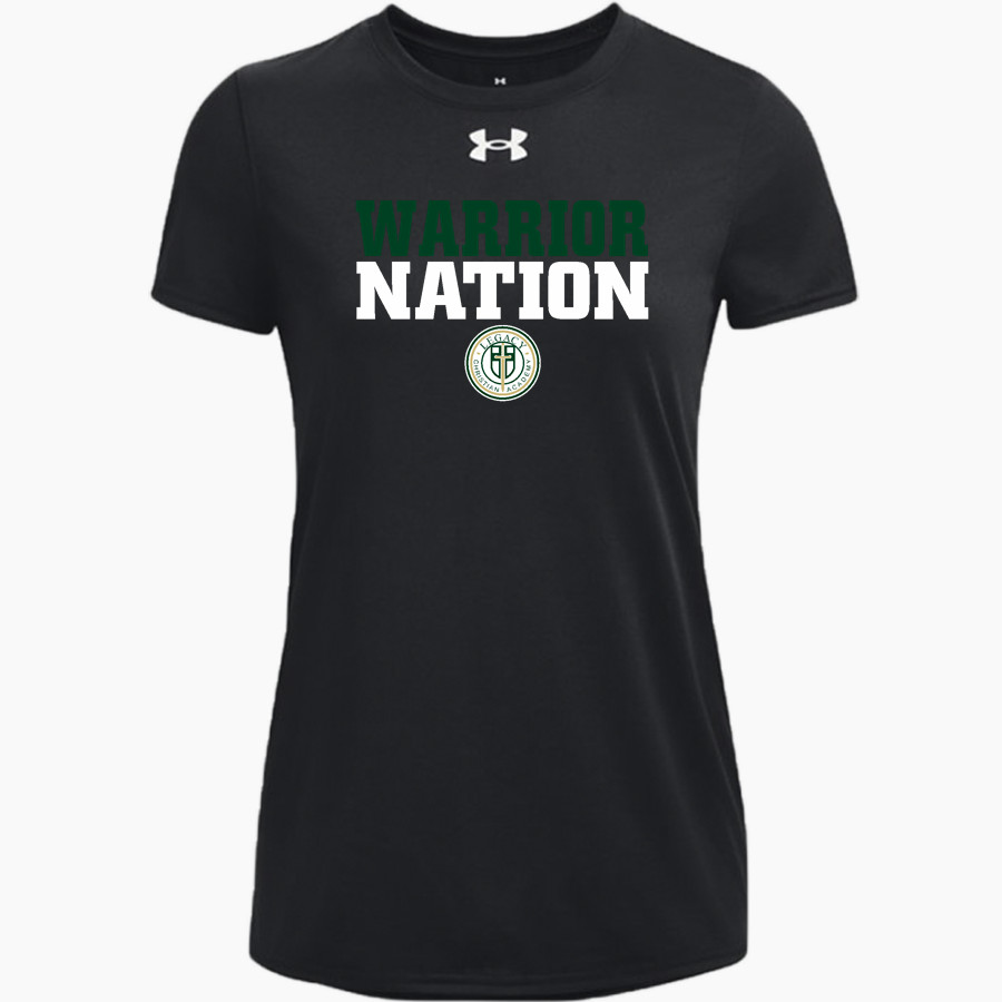 LEGACY CHRISTIAN WARRIORS <span class="pdp-name-mascot">LEGACY WARRIORS</span> UA Women's Team Tech Short Sleeve T-Shirt