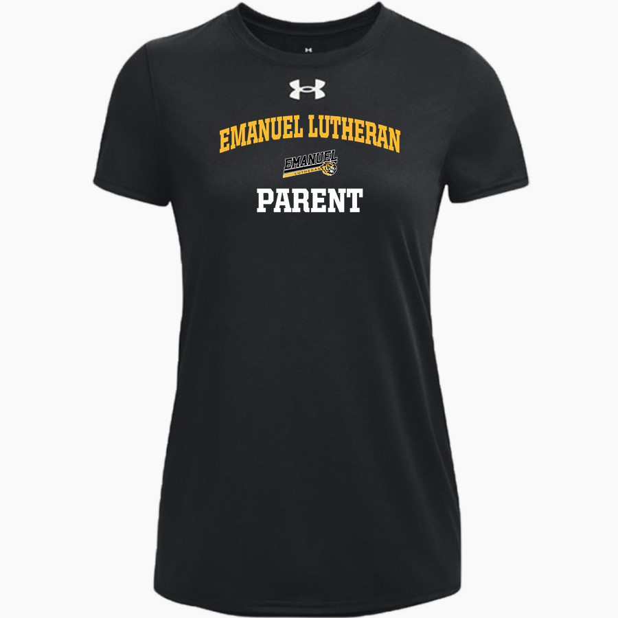 Emanuel Lutheran Tigers <span class="pdp-name-mascot">Emanuel Lutheran School Tigers</span> UA Women's Team Tech Short Sleeve T-Shirt