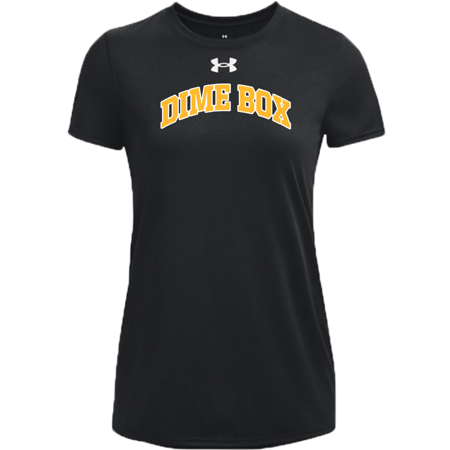 DIME BOX HIGH SCHOOL LONGHORNS <span class="pdp-name-mascot">DIME BOX LONGHORNS</span> UA Women's Team Tech Short Sleeve T-Shirt