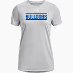Woodburn Bulldogs <span class="pdp-name-mascot">Woodburn Bulldogs</span> UA Women's Team Tech Short Sleeve T-Shirt Front Thumbnail