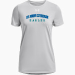 St John's Lutheran Eagles <span class="pdp-name-mascot">St John Lutheran School Eagles</span> UA Women's Team Tech Short Sleeve T-Shirt Front Thumbnail