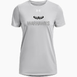WESTERVILLE CENTRAL WARHAWKS <span class="pdp-name-mascot">WESTERVILLE WARHAWKS</span> UA Women's Team Tech Short Sleeve T-Shirt Front Thumbnail