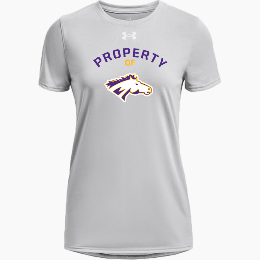 MEADOWBROOK ACADEMY MUSTANGS UA Women's Team Tech Short Sleeve T-Shirt
