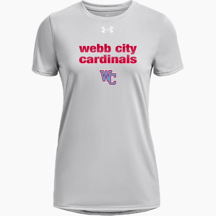 WEBB CITY HIGH SCHOOL CARDINALS UA Women's Team Tech Short Sleeve T-Shirt