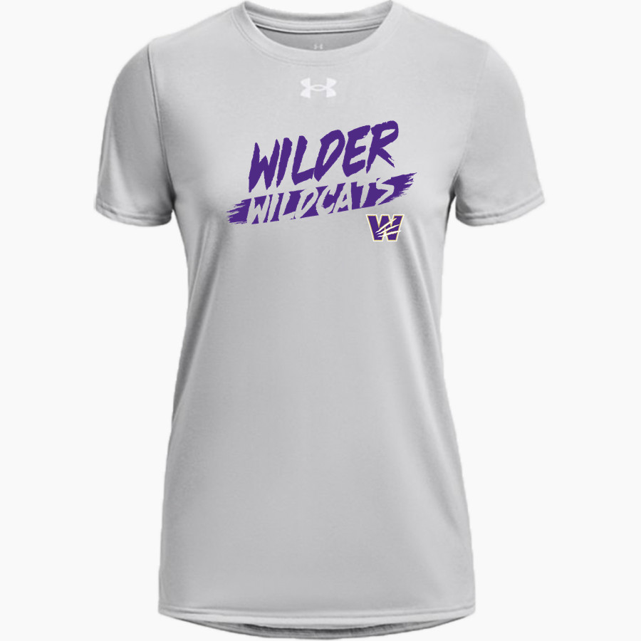 WILDER HIGH SCHOOL WILDCATS UA Women's Team Tech Short Sleeve T-Shirt
