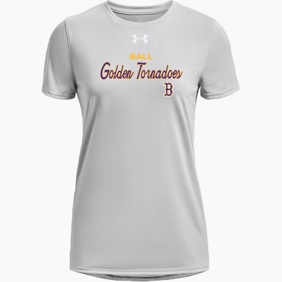 BALL HIGH SCHOOL GOLDEN TORNADOES <span class="pdp-name-mascot">BALL GOLDEN TORNADOES</span> UA Women's Team Tech Short Sleeve T-Shirt