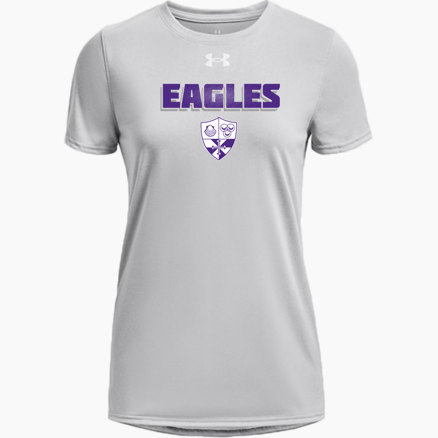 St. Edmund Prep Eagles <span class="pdp-name-mascot">St. Edmund Eagles</span> UA Women's Team Tech Short Sleeve T-Shirt