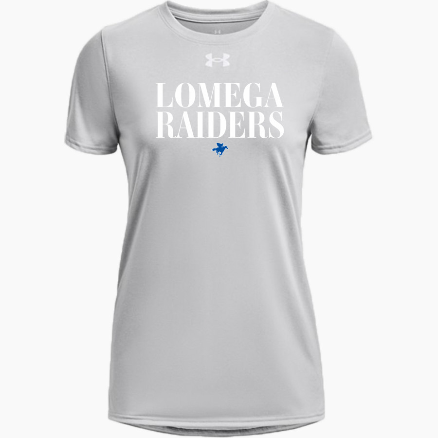 Lomega Raiders <span class="pdp-name-mascot">Lomega Raiders</span> UA Women's Team Tech Short Sleeve T-Shirt