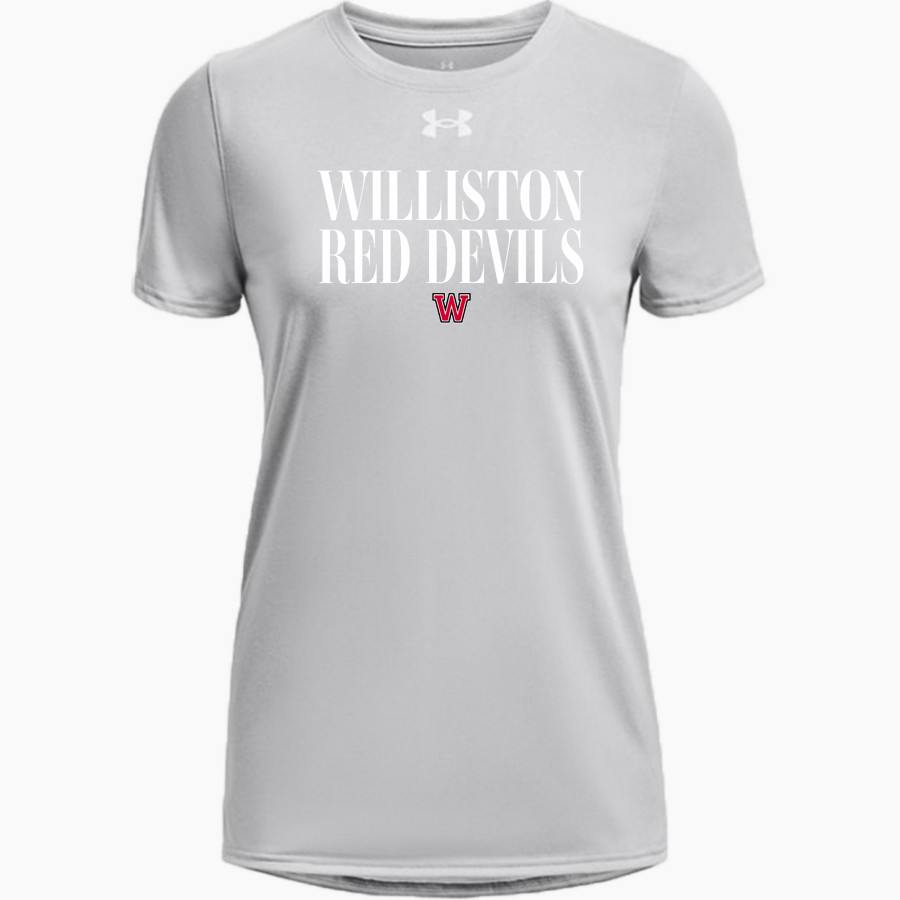 WILLISTON HIGH SCHOOL RED DEVILS UA Women's Team Tech Short Sleeve T-Shirt