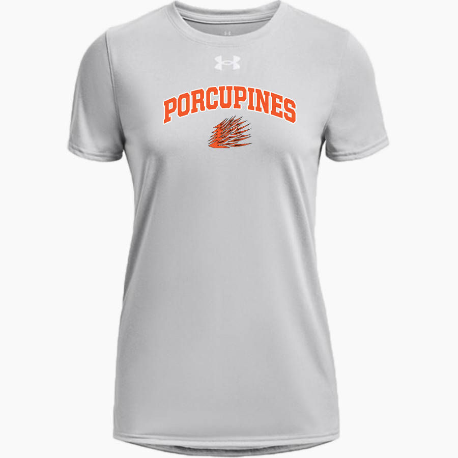 SPRINGTOWN HIGH SCHOOL PORCUPINES UA Women's Team Tech Short Sleeve T-Shirt