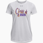 SEBEKA HIGH SCHOOL Trojans Online Store <span class="pdp-name-mascot">SEBEKA TROJANS</span> UA Women's Team Tech Short Sleeve T-Shirt Front Thumbnail