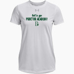 PROCTOR ACADEMY HORNETS UA Women's Team Tech Short Sleeve T-Shirt Front Thumbnail