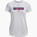 PARK CHRISTIAN HIGH SCHOOL FALCONS <span class="pdp-name-mascot">PARK CHRISTIAN FALCONS</span> UA Women's Team Tech Short Sleeve T-Shirt Front Thumbnail