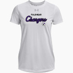Fulshear Chargers <span class="pdp-name-mascot">Fulshear Chargers</span> UA Women's Team Tech Short Sleeve T-Shirt Front Thumbnail