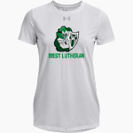 West Lutheran Warriors UA Women's Team Tech Short Sleeve T-Shirt Front Thumbnail