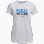 WILLOUGHBY SOUTH HIGH SCHOOL REBELS <span class="pdp-name-mascot">WILLOUGHBY SOUTH REBELS</span> UA Women's Team Tech Short Sleeve T-Shirt Front Thumbnail