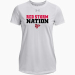 St. John's Prep Red Storm UA Women's Team Tech Short Sleeve T-Shirt Front Thumbnail