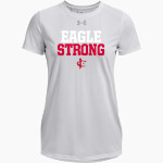 Jupiter Christian Eagles <span class="pdp-name-mascot">Jupiter Eagles</span> UA Women's Team Tech Short Sleeve T-Shirt Front Thumbnail
