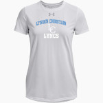 Lynden Christian Lyncs <span class="pdp-name-mascot">LYNDEN CHRISTIAN HIGH SCHOOL Lyncs</span> UA Women's Team Tech Short Sleeve T-Shirt Front Thumbnail