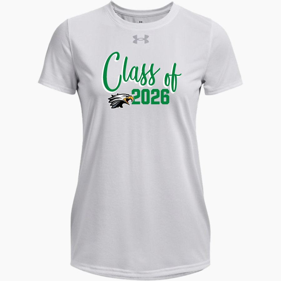 MORGAN HIGH SCHOOL EAGLES <span class="pdp-name-mascot">MORGAN EAGLES</span> UA Women's Team Tech Short Sleeve T-Shirt